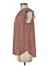 Ann Taylor LOFT 100% Polyester Red Sleeveless Blouse Size M - photo 5