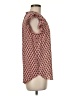 Ann Taylor LOFT 100% Polyester Red Sleeveless Blouse Size M - photo 4