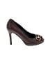 Gucci 100% Leather Brown Heels Size EU (IT) 36 / US 6 - photo 1