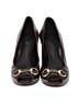 Gucci 100% Leather Brown Heels Size EU (IT) 36 / US 6 - photo 2