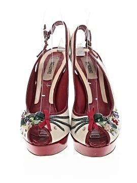 Moschino Vintage Platform Slingback Heels (view 2)