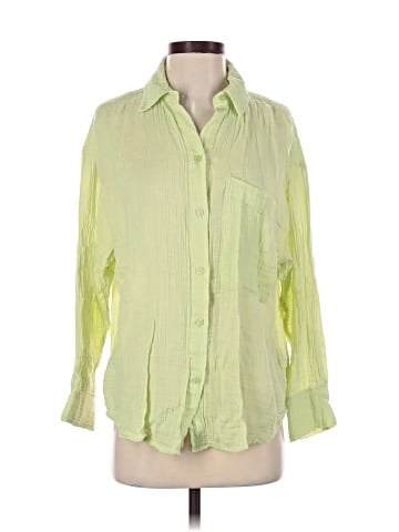 Abercrombie & Fitch 3/4 Sleeve Button-Down Shirt (view 1)
