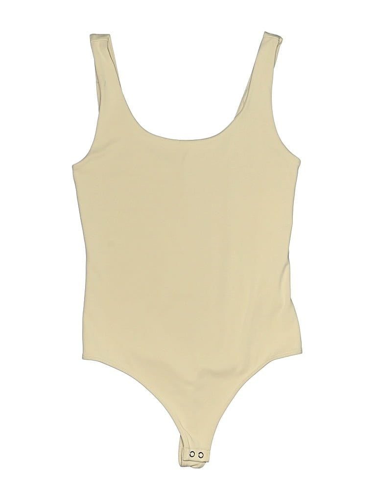 Express Bodysuit In Tan