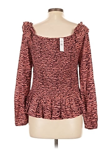 Ann Taylor LOFT Outlet Long Sleeve T-Shirt (view 2)