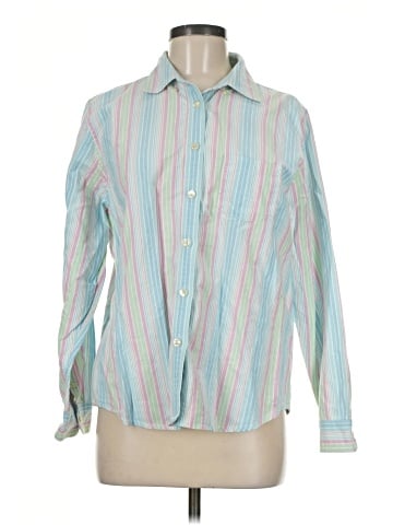 L.L.Bean Long Sleeve Button-Down Shirt (view 1)