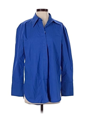 Banana Republic 3/4 Sleeve Button-Down Shirt (view 1)