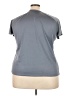 Nike 100% Polyester Gray Short Sleeve Top Size 3X - photo 2