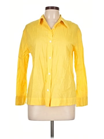 Eberjey Long Sleeve Button-Down Shirt (view 1)