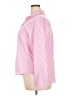 Unbranded 100% Polyester Stripes Pink Long Sleeve Blouse Size XXL - photo 5