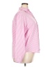 Unbranded 100% Polyester Stripes Pink Long Sleeve Blouse Size XXL - photo 4