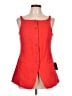 Lulus 100% Polyester Red Sleeveless Top Size L - photo 1