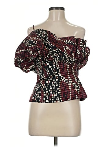 White House Black Market 3/4 Sleeve Blouse (view 1)