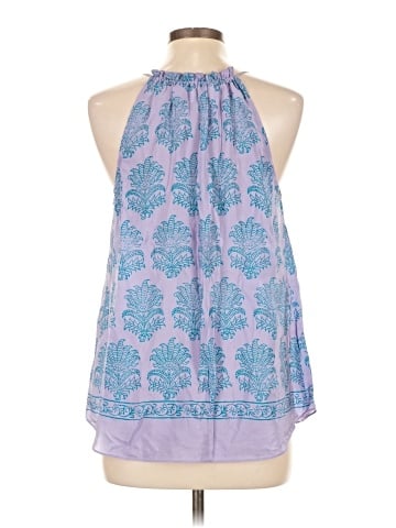 HD in Paris Sleeveless Silk Top (view 2)