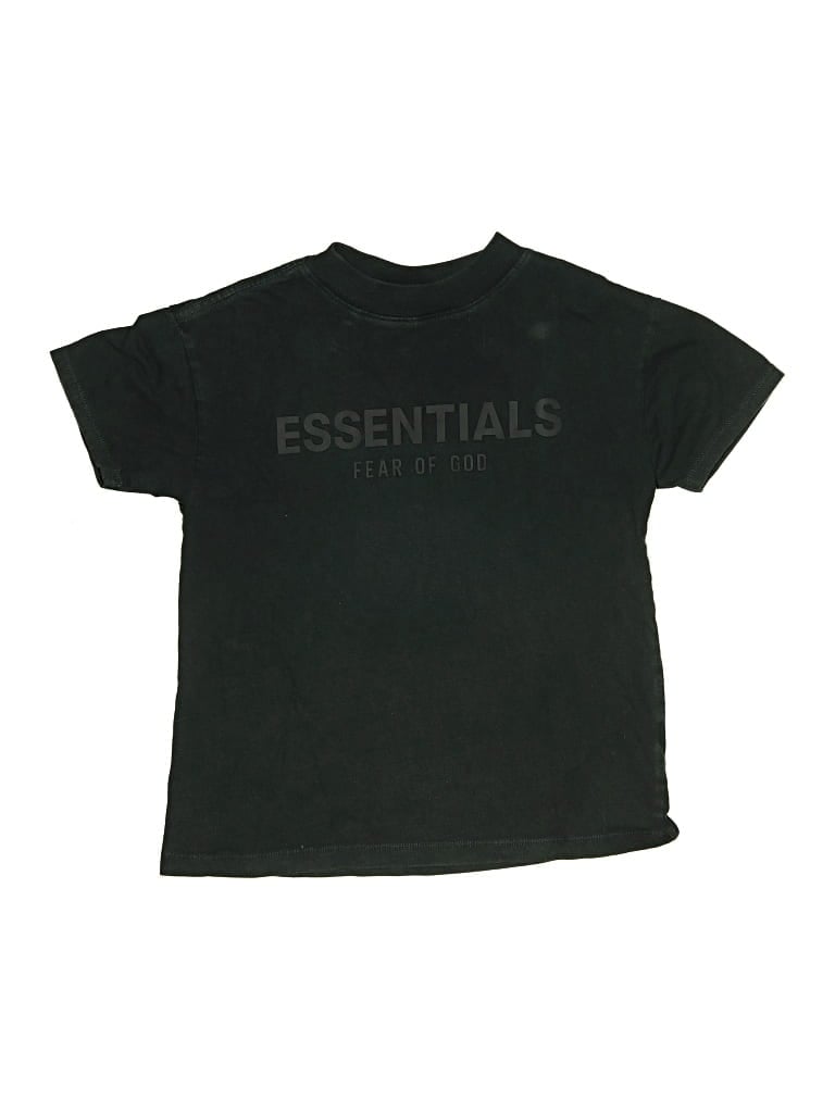 Pre-owned Essentials Kids' Short Sleeve T-shirt In Black