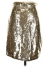 BCBGMAXAZRIA 100% Polyester Metallic Gold Formal Skirt Size XS - photo 2