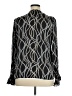 Fashion Bug 100% Polyester Black Long Sleeve Blouse Size XL - photo 2