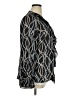 Fashion Bug 100% Polyester Black Long Sleeve Blouse Size XL - photo 4