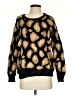 MICHAEL Michael Kors Animal Print Gold Pullover Sweater Size S - photo 1