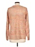 New Directions Tweed Orange Pullover Sweater Size L - photo 2