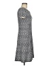 AB Studio Tweed Gray Casual Dress Size M - photo 4