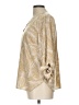 MICHAEL Michael Kors 100% Polyester Gold 3/4 Sleeve Blouse Size L - photo 5