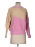 THML 100% Cotton Color Block Pink Pullover Sweater Size XS - photo 1