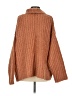 Free People Brown Turtleneck Sweater Size S - photo 2