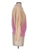THML 100% Cotton Color Block Pink Pullover Sweater Size XS - photo 4