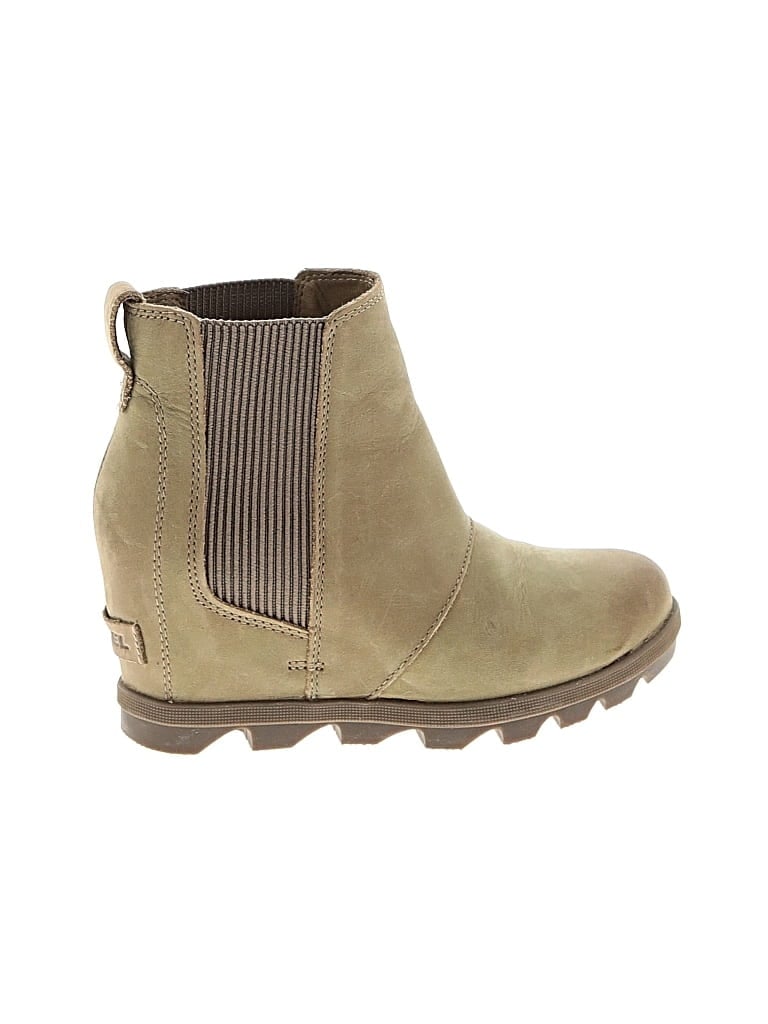 Pre-owned Sorel Ankle Boots In Tan
