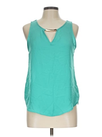 Lily White Sleeveless T-Shirt (view 1)