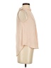 Astr 100% Polyester Tan Sleeveless Blouse Size XS - photo 4