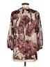 Pleione 100% Polyester Brown 3/4 Sleeve Blouse Size S - photo 2