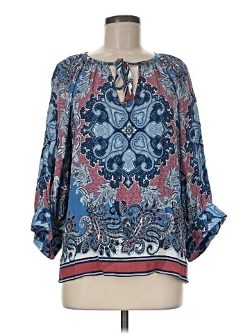 Karen Kane 3/4 Sleeve Blouse (view 1)