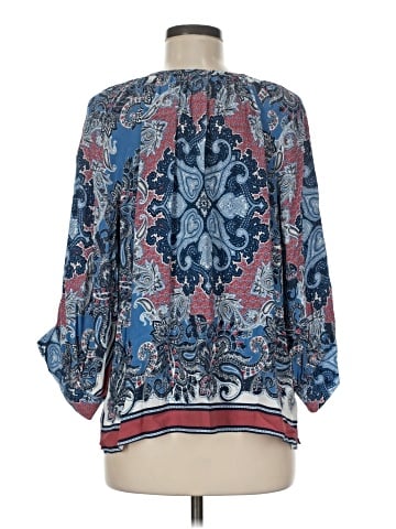 Karen Kane 3/4 Sleeve Blouse (view 2)