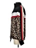 Pam & Gela 100% Polyester Animal Print Black Track Jacket Size S - photo 5