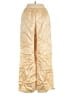 J.Crew 100% Acetate Metallic Gold Casual Pants Size XS - photo 2