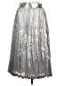 BCBGMAXAZRIA Metallic Silver Formal Skirt Size 6 - photo 1