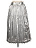 BCBGMAXAZRIA Metallic Silver Formal Skirt Size 6 - photo 2