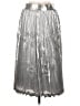 BCBGMAXAZRIA Metallic Silver Formal Skirt Size 6 - photo 1