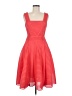 Maje Stripes Red Cocktail Dress Size Med (2) - photo 1