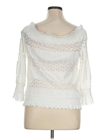 Deletta 3/4 Sleeve Top (view 2)