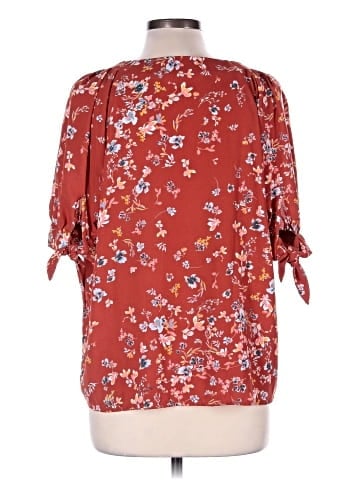 LC Lauren Conrad Short Sleeve Blouse (view 2)