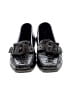 Stuart Weitzman 100% Leather Animal Print Solid Brown Black Flats Size 7 (slim) - photo 2