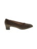 Salvatore Ferragamo 100% Leather Solid Brown Pumps Size 10 (narrow) - photo 1