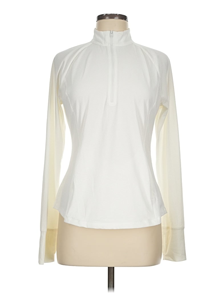Pre-owned Tommy Bahama Track Jacket In Ivory
