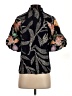 THML 100% Rayon Black 3/4 Sleeve Blouse Size XS - photo 2