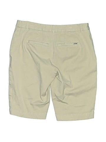 White House Black Market Khaki Shorts (view 2)