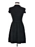 Aqua Solid Black Cocktail Dress Size XS - photo 1