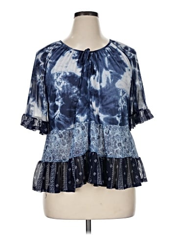 Cato Short Sleeve Blouse (view 1)