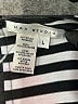 Max Studio 100% Polyester Stripes Black Casual Dress Size L - photo 4
